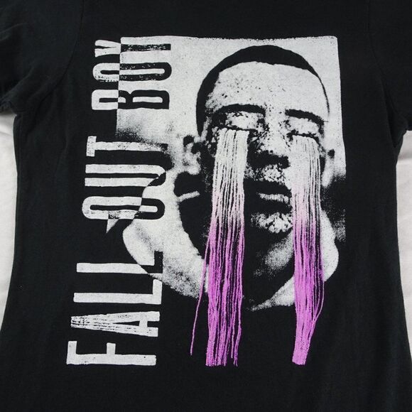 Fall Out Boy Women Black Shirt - Picture 6 of 9
